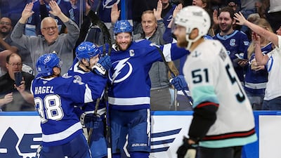 NHL: Kraken 3, Lightning 4 (OT)