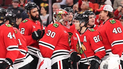 Knight robs Pionk, Levshunov nets winner as Blackhawks beat Jets in OT