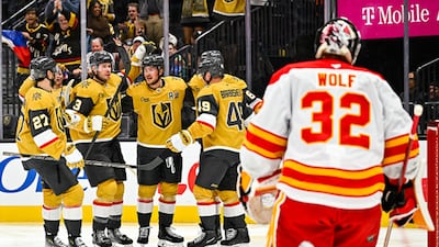 NHL: Flames 2, Golden Knights 6