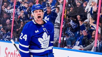 Maple Leafs' fourth line combines for seven points in back-and-forth win over Rangers 