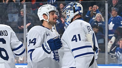 'An exciting time to be to be a Leaf': Stolarz steps up in showcase game against Oilers