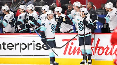 NHL: Kraken 6, Red Wings 3