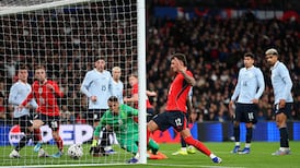 International Friendly: England 1, Uruguay 1