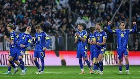 FIFA World Cup Qualifying: Bosnia and Herzegovina 1, Italy 1 (4-1 PK)