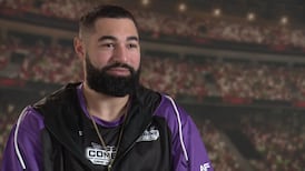 Jaxxon Brashear on why he chose football over hockey despite dad being former NHLer