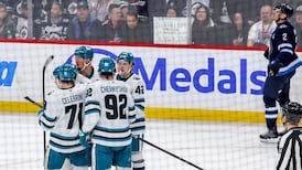 NHL: Sharks 6, Jets 1