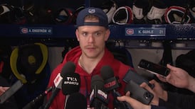 'We're young and hungry': Guhle excited to dive into series with playoff experienced Hurricanes