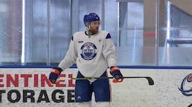 Draisaitl pushing hard to be ready for Game 1 but not cleared yet 
