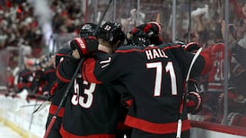 Johnson: 'Carolina was able to get to their game earlier' against Sens