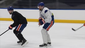 Rishaug: Draisaitl 'looked like a player who knows he's close' in practice