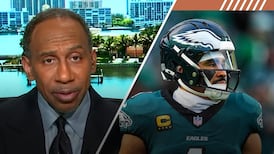 Stephen A. has some words about the saga going on with Jalen Hurts, Eagles