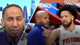 Stephen A.: The Pistons are in trouble because of how they lost Game 1