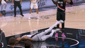 Spurs' Wembanyama (concussion protocol) exits vs. Blazers