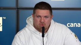 Emotional Bighill reflects on football journey, says he'll still be 'around the CFL a lot' 