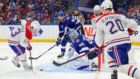 Any concerns about the lack of even-strength production from Montreal's top line?