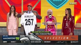 Broncos select Red Murdock as Mr. Irrelevant