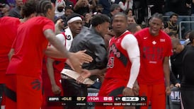 Must See: Jamal Shead forces a crucial 8-second violation on the Cavs