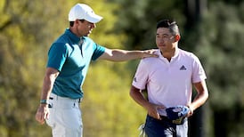 Who is poised to take advantage of firm and fast course at Augusta?