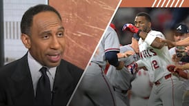 Stephen A. on Braves and Angels' brawl: 'I loved it'