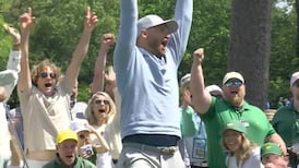 Must See: Wyndham Clark nails second hole-in-one in Par 3 contest