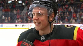 Zetterlund reflects on his fifth career two-goal game