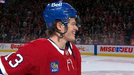 'Sorry it took so long': Caufield jokes after reaching 50 goals