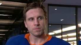 Schenn discusses their first win with DeBoer behind the bench