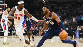 Cleveland's Mitchell ties playoff record with 39 of his 43 points in second half