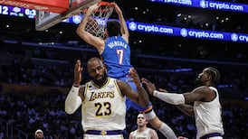 Thunder go for series sweep of Lakers in potentially LeBron's last game