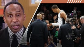 Why Stephen A. credits the NBA for not suspending Wemby