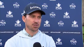 Taylor talks tough conditions in opening round at Aronimink Golf Club