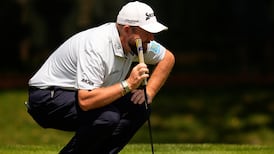 Shane Lowry sinks eagle putt on ninth hole at PGA Championship