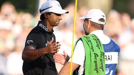 Must See: Aaron Rai taps in the par putt on 18 to win the PGA Championship