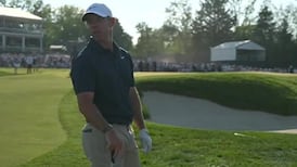 Must See: Rory McIlroy has words for a fan after chip shot