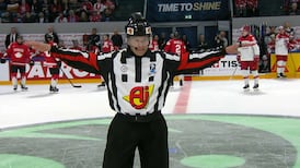 Celebrini's goal called back for offside as Canada vs. Denmark remains scoreless