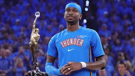 SGA presented with NBA MVP before WCF Game 1