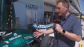 Hauraney showcases the unique design of Adrian Newey's Aston Martin AMR26  