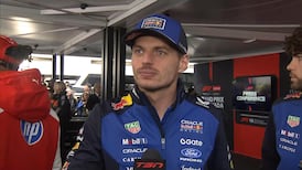 Verstappen chats battle for P2 with Hamilton; finishing P3 for his first podium of the year