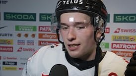 Celebrini is feeling the intensity ramping up playing 'high caliber' teams at WHC