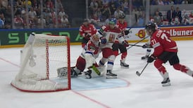 'Sid to the kid, again!': Crosby and Celebrini connect on another beauty to even the game