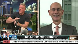 Adam Silver addresses state of flopping and officiating in NBA