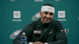 Jalen Hurts addresses his relationship with A.J. Brown
