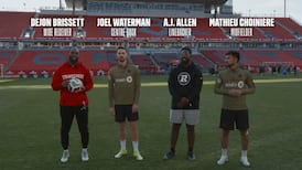 CFL stars face CanMNT members in soccer challenges
