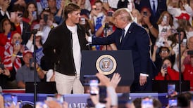 Giants' Dart, Carter address controversy over Trump rally