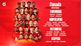 Canada reveals 26-man roster for FIFA World Cup 