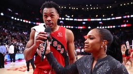 'Game 7, baby': Barnes couldn't be more proud of Barrett, Raps for staving off elimination