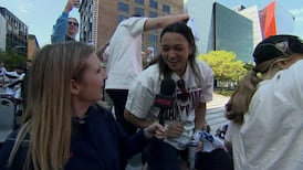 'This is unreal!': Gosling describes atmosphere at Victoire's championship parade 