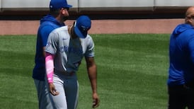 Blue Jays’ Sanchez leaves game after being hit with ball thrown from stands