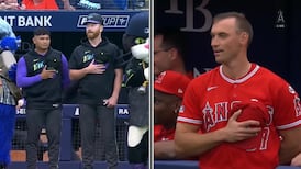 Must See: Three players get ejected for Angels-Rays national anthem stand-off