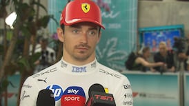 Leclerc frustrated with himself for spinning in his final laps costing him fourth place